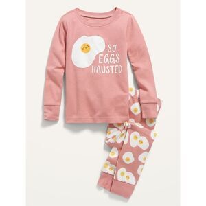 NEW OLD NAVY Toddler 2T Snug-Fit Graphic Pajamas 2-piece Sleep Set BUY 2 GET 1 F